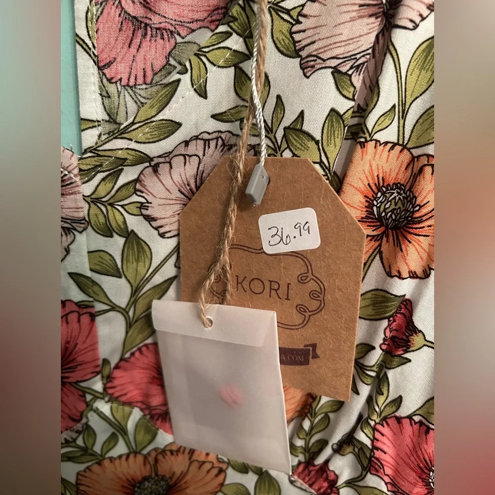 NWT Kori Floral Dress - Picture 6 of 10